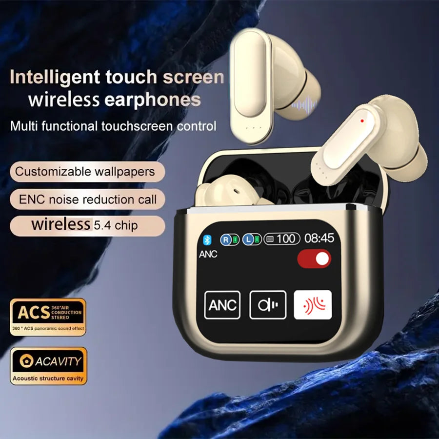 Auriculares TWS ANC cancelacion ruido inalambricos