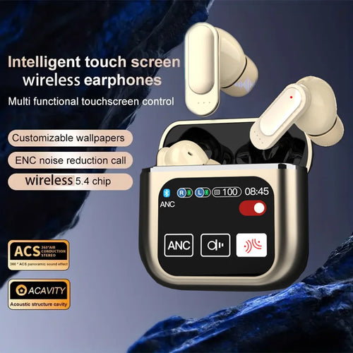 Auriculares TWS ANC cancelacion ruido inalambricos